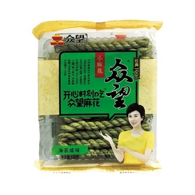 众望 海苔咸味小麻花 130g